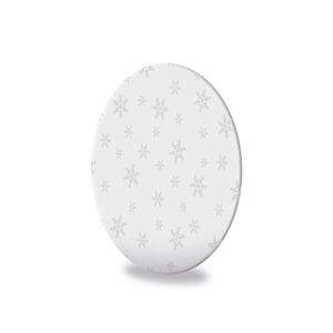 SNOWFLAKE 10" ROUND Cake Board